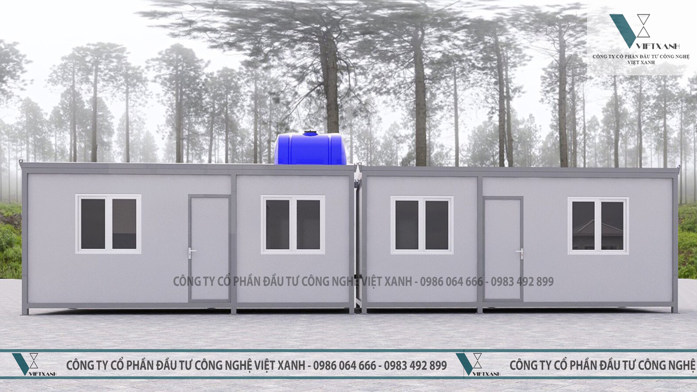 Container văn phòng 20 feet ( VP-01 )