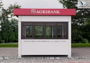 Nhà bảo vệ composite mái bằng ngân hàng Agrybank-91