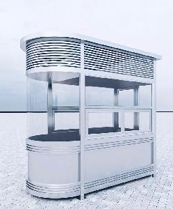 Bốt Inox Kính Cong
